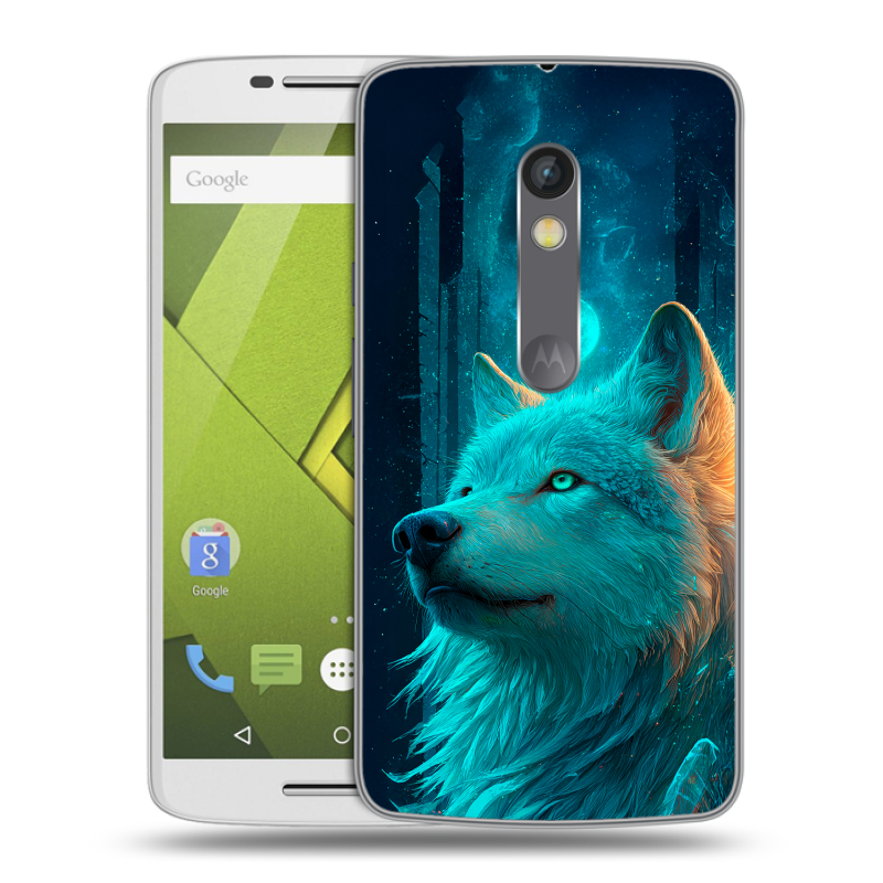 Силиконовый чехол на Lenovo Moto X Play с принтом бабочки саккура Силиконовый чехол на Lenovo Moto X Play с принтом бабочки саккура
