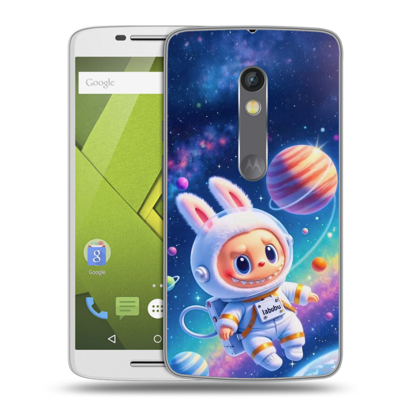 Силиконовый чехол на Lenovo Moto X Play с принтом Labubu Лабубу Силиконовый чехол на Lenovo Moto X Play с принтом Labubu Лабубу