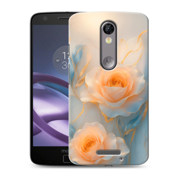 Пластиковый чехол на Lenovo Moto X Force с принтом Женский Пластиковый чехол на Lenovo Moto X Force с принтом Женский