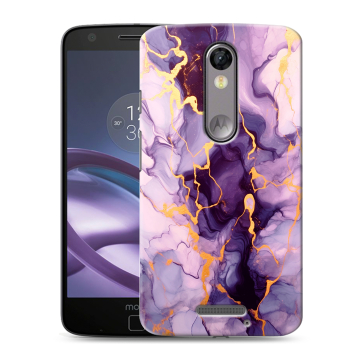 Пластиковый чехол на Lenovo Moto X Force с принтом Мрамор Пластиковый чехол на Lenovo Moto X Force с принтом Мрамор