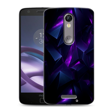 Пластиковый чехол на Lenovo Moto X Force с принтом Абстракиция Пластиковый чехол на Lenovo Moto X Force с принтом Абстракиция
