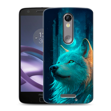 Пластиковый чехол на Lenovo Moto X Force с принтом бабочки саккура Пластиковый чехол на Lenovo Moto X Force с принтом бабочки саккура
