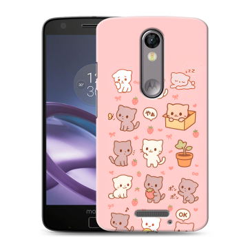Пластиковый чехол на Lenovo Moto X Force с принтом Hello Kitty Хелоу Кити Пластиковый чехол на Lenovo Moto X Force с принтом Hello Kitty Хелоу Кити