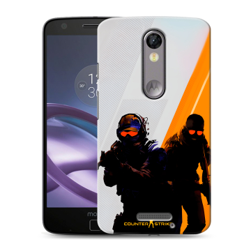 Пластиковый чехол на Lenovo Moto X Force с принтом Контер страйк Counter strike Пластиковый чехол на Lenovo Moto X Force с принтом Контер страйк Counter strike