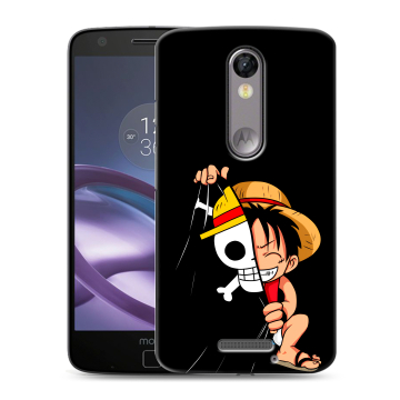 Пластиковый чехол на Lenovo Moto X Force с принтом One Piece Ван Пис
