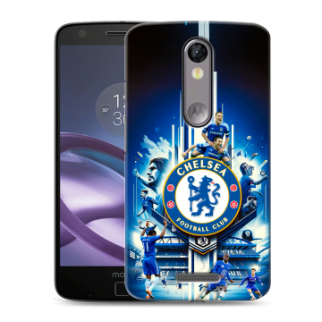 Пластиковый чехол на Lenovo Moto X Force с принтом Chelsea Челси