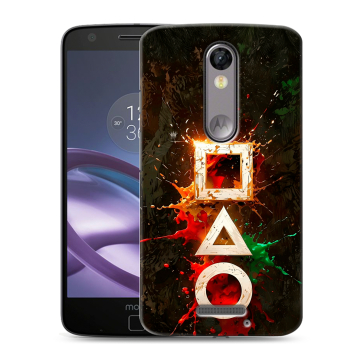 Пластиковый чехол на Lenovo Moto X Force с принтом Squid Game Игра кальмара Пластиковый чехол на Lenovo Moto X Force с принтом Squid Game Игра кальмара