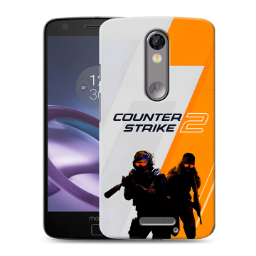 Пластиковый чехол на Lenovo Moto X Force с принтом Counter Strike Пластиковый чехол на Lenovo Moto X Force с принтом Counter Strike