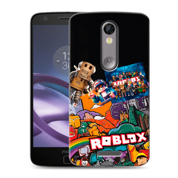 Пластиковый чехол на Lenovo Moto X Force с принтом Roblox Роблокс Пластиковый чехол на Lenovo Moto X Force с принтом Roblox Роблокс