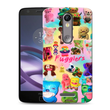 Пластиковый чехол на Lenovo Moto X Force с принтом Флагер Fuggler