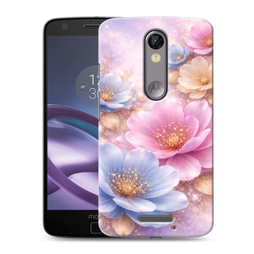 Пластиковый чехол на Lenovo Moto X Force с принтом женский Пластиковый чехол на Lenovo Moto X Force с принтом женский