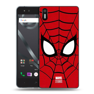 Силиконовый чехол на BQ Aquaris X5 с принтом человек паук spiderman Силиконовый чехол на BQ Aquaris X5 с принтом человек паук spiderman