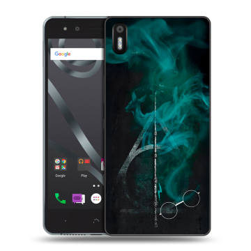 Силиконовый чехол на BQ Aquaris X5 с принтом Гарри Поттер Harry Potter