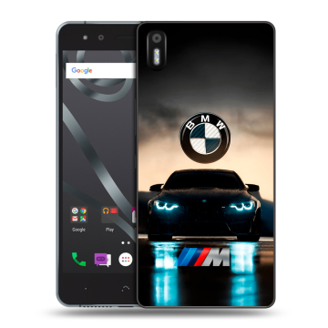 Силиконовый чехол на BQ Aquaris X5 с принтом БМВ BMW Силиконовый чехол на BQ Aquaris X5 с принтом БМВ BMW