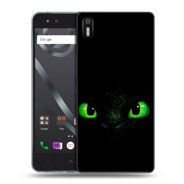 Силиконовый чехол на BQ Aquaris X5 с принтом Как приручить дракона
