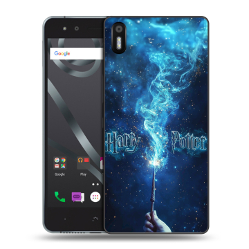 Силиконовый чехол на BQ Aquaris X5 с принтом Harry Potter Гарри Поттер