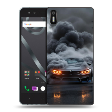 Силиконовый чехол на BQ Aquaris X5 с принтом BMW БМВ Силиконовый чехол на BQ Aquaris X5 с принтом BMW БМВ