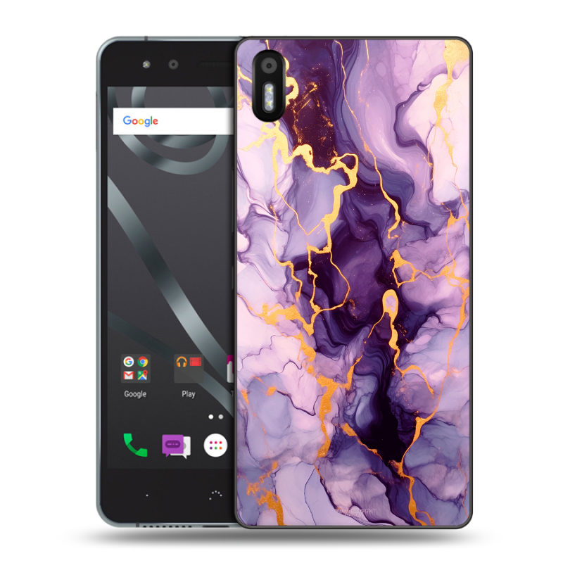 Силиконовый чехол на BQ Aquaris X5 с принтом Мрамор Силиконовый чехол на BQ Aquaris X5 с принтом Мрамор