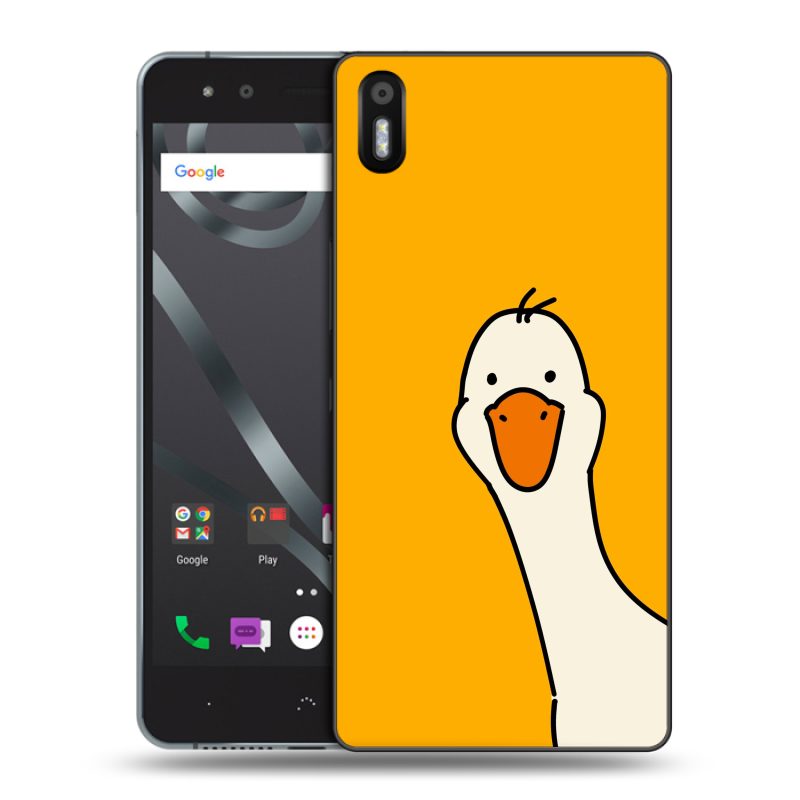 Пластиковый чехол на BQ Aquaris X5 с принтом Утка Пластиковый чехол на BQ Aquaris X5 с принтом Утка