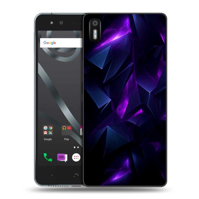 Силиконовый чехол на BQ Aquaris X5 с принтом Абстракиция Силиконовый чехол на BQ Aquaris X5 с принтом Абстракиция
