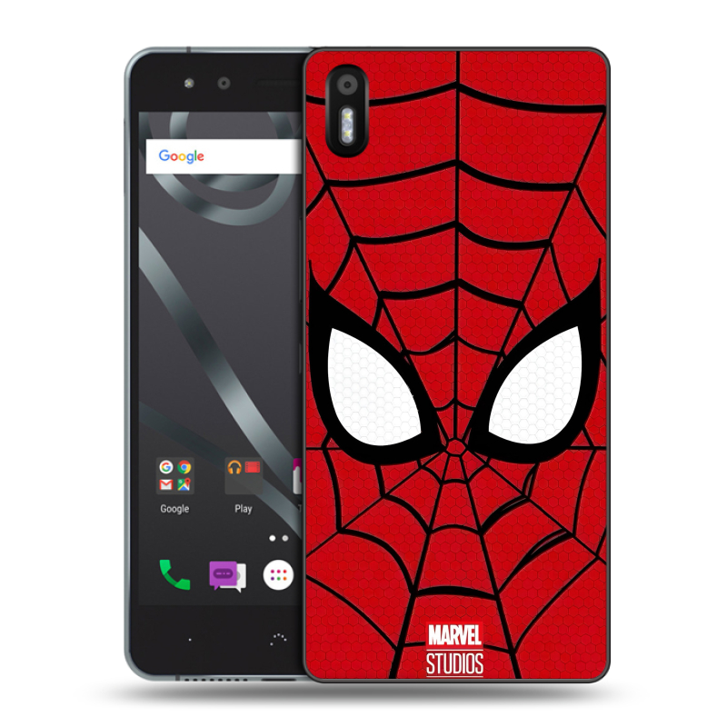 Пластиковый чехол на BQ Aquaris X5 с принтом человек паук spiderman Пластиковый чехол на BQ Aquaris X5 с принтом человек паук spiderman