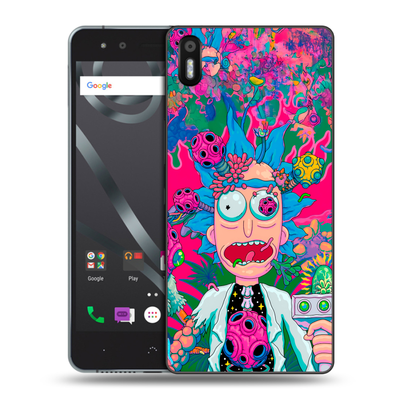 Силиконовый чехол на BQ Aquaris X5 с принтом Рик и Морти Rick Morty Силиконовый чехол на BQ Aquaris X5 с принтом Рик и Морти Rick Morty