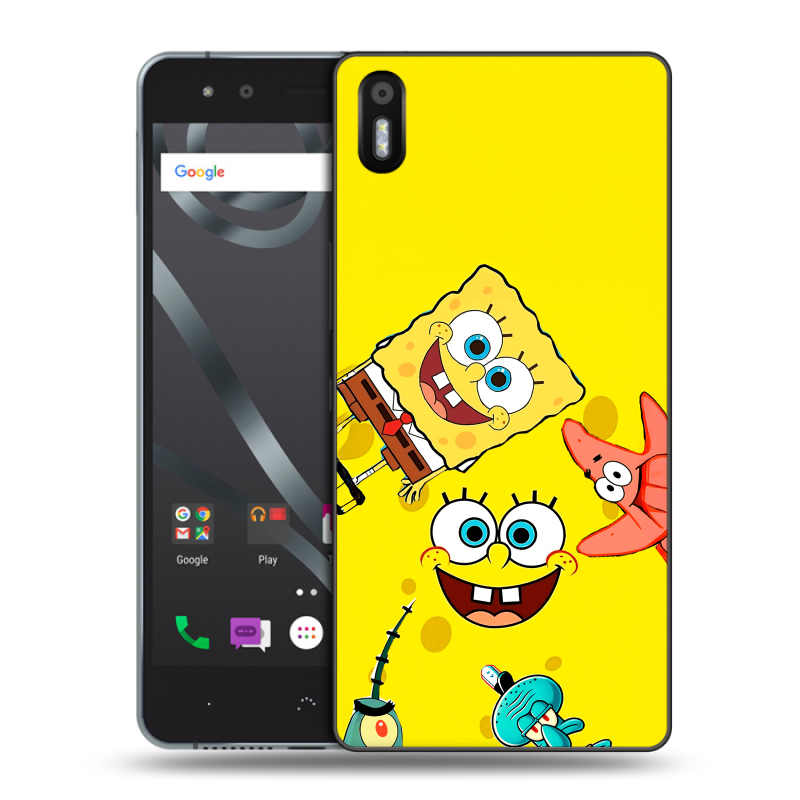 Пластиковый чехол на BQ Aquaris X5 с принтом Спанч боб Спанчбоб Пластиковый чехол на BQ Aquaris X5 с принтом Спанч боб Спанчбоб