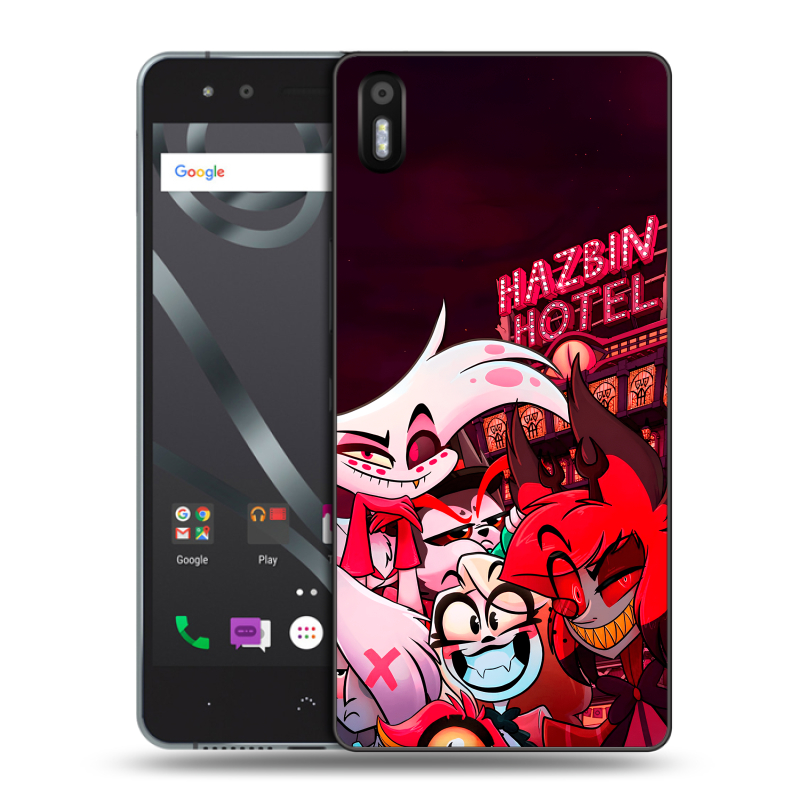 Пластиковый чехол на BQ Aquaris X5 с принтом Hazbin Hotel Отель Хазбин Пластиковый чехол на BQ Aquaris X5 с принтом Hazbin Hotel Отель Хазбин