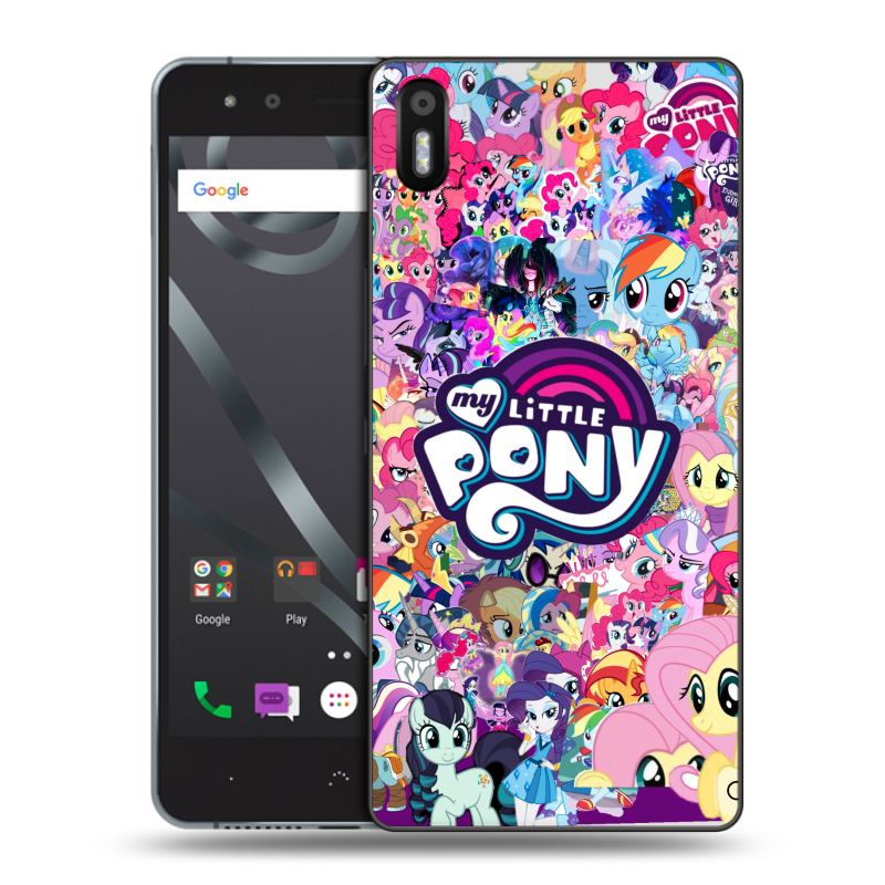 Силиконовый чехол на BQ Aquaris X5 с принтом My little pony Дружба чудо Силиконовый чехол на BQ Aquaris X5 с принтом My little pony Дружба чудо