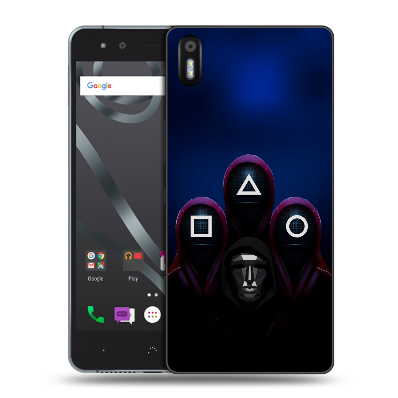 Силиконовый чехол на BQ Aquaris X5 с принтом Игра Кальмара Силиконовый чехол на BQ Aquaris X5 с принтом Игра Кальмара
