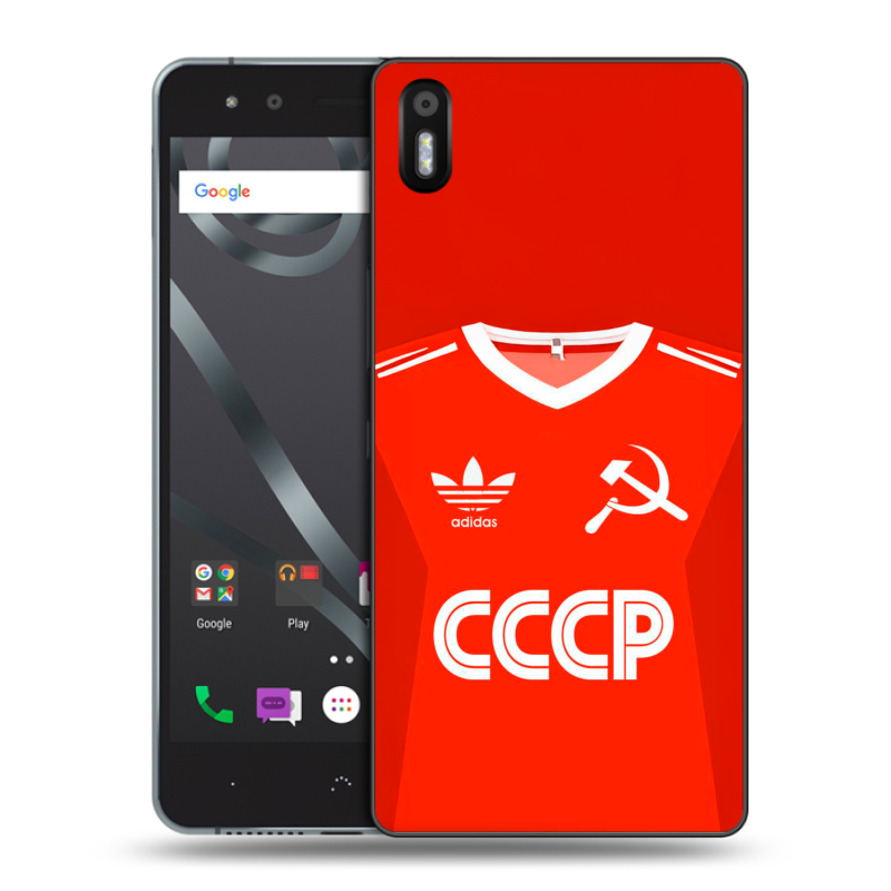 Пластиковый чехол на BQ Aquaris X5 с принтом Флаг Герб СССР Пластиковый чехол на BQ Aquaris X5 с принтом Флаг Герб СССР