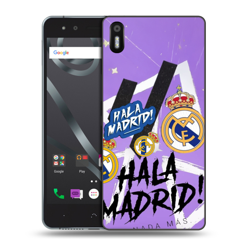 Силиконовый чехол на BQ Aquaris X5 с принтом Real Madrid Реал Мадрид Силиконовый чехол на BQ Aquaris X5 с принтом Real Madrid Реал Мадрид