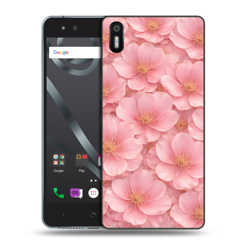 Силиконовый чехол на BQ Aquaris X5 с принтом женский Силиконовый чехол на BQ Aquaris X5 с принтом женский
