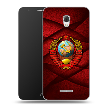 Пластиковый чехол на Alcatel Pop 4 Plus с принтом Герб СССР Пластиковый чехол на Alcatel Pop 4 Plus с принтом Герб СССР