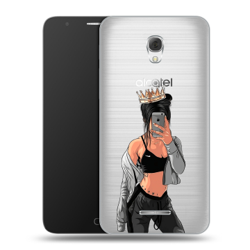 Пластиковый чехол на Alcatel Pop 4 Plus с принтом Женские принты Пластиковый чехол на Alcatel Pop 4 Plus с принтом Женские принты