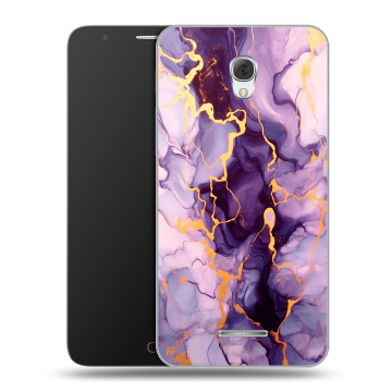 Пластиковый чехол на Alcatel Pop 4 Plus с принтом Мрамор Пластиковый чехол на Alcatel Pop 4 Plus с принтом Мрамор