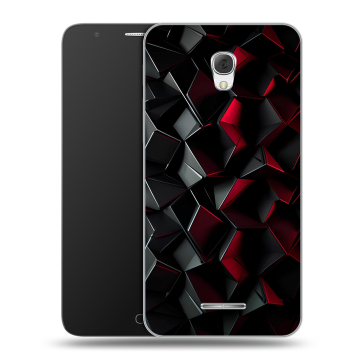 Пластиковый чехол на Alcatel Pop 4 Plus с принтом Абстракция Пластиковый чехол на Alcatel Pop 4 Plus с принтом Абстракция
