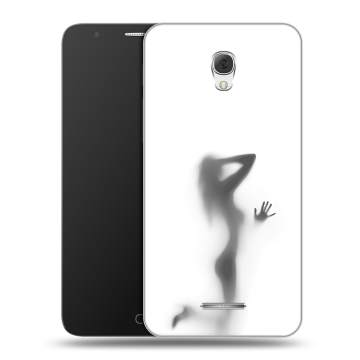 Пластиковый чехол на Alcatel Pop 4 Plus с принтом Силуэт Пластиковый чехол на Alcatel Pop 4 Plus с принтом Силуэт
