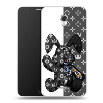 Пластиковый чехол на Alcatel Pop 4 Plus с принтом Луи робот Пластиковый чехол на Alcatel Pop 4 Plus с принтом Луи робот