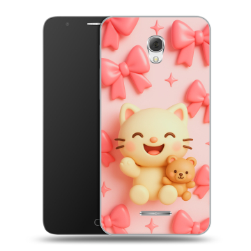 Пластиковый чехол на Alcatel Pop 4 Plus с принтом для девочек Пластиковый чехол на Alcatel Pop 4 Plus с принтом для девочек