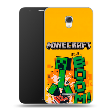 Пластиковый чехол на Alcatel Pop 4 Plus с принтом Майнкрафт Minecraft Пластиковый чехол на Alcatel Pop 4 Plus с принтом Майнкрафт Minecraft