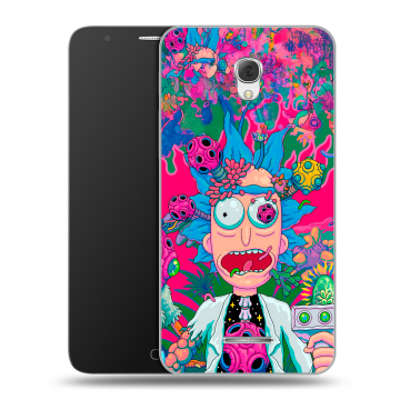 Пластиковый чехол на Alcatel Pop 4 Plus с принтом Рик и Морти Rick Morty Пластиковый чехол на Alcatel Pop 4 Plus с принтом Рик и Морти Rick Morty