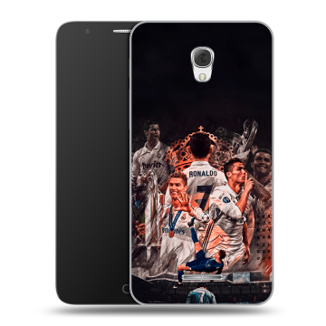 Пластиковый чехол на Alcatel Pop 4 Plus с принтом Реал Роналдо Real Ronaldo Пластиковый чехол на Alcatel Pop 4 Plus с принтом Реал Роналдо Real Ronaldo