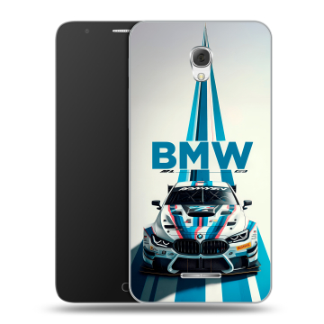 Пластиковый чехол на Alcatel Pop 4 Plus с принтом БМВ BMW Пластиковый чехол на Alcatel Pop 4 Plus с принтом БМВ BMW