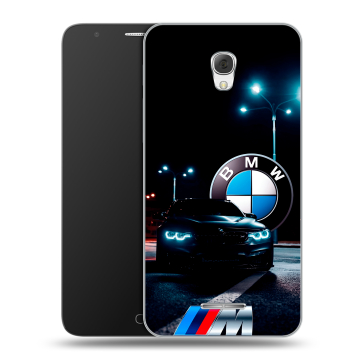 Пластиковый чехол на Alcatel Pop 4 Plus с принтом БМВ BMW