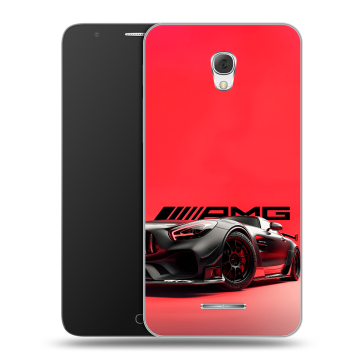 Пластиковый чехол на Alcatel Pop 4 Plus с принтом Мерседес Mercedes AMG Пластиковый чехол на Alcatel Pop 4 Plus с принтом Мерседес Mercedes AMG