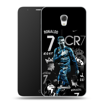 Пластиковый чехол на Alcatel Pop 4 Plus с принтом Реал Роналдо Пластиковый чехол на Alcatel Pop 4 Plus с принтом Реал Роналдо