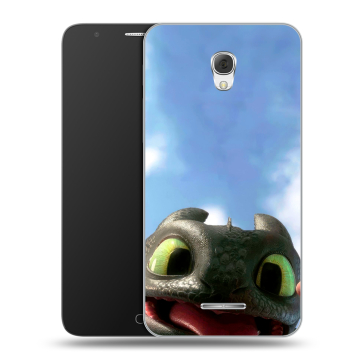 Пластиковый чехол на Alcatel Pop 4 Plus с принтом Как приручить дракона Пластиковый чехол на Alcatel Pop 4 Plus с принтом Как приручить дракона