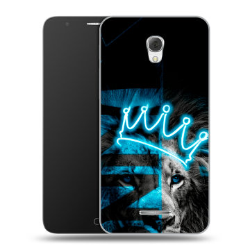 Пластиковый чехол на Alcatel Pop 4 Plus с принтом Король лев Пластиковый чехол на Alcatel Pop 4 Plus с принтом Король лев