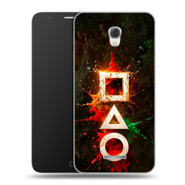Пластиковый чехол на Alcatel Pop 4 Plus с принтом Squid Game Игра кальмара Пластиковый чехол на Alcatel Pop 4 Plus с принтом Squid Game Игра кальмара